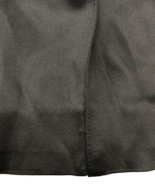 MM6 Maison Margiela（エムエムシックスメゾンマルジェラ）MM6 Maison Margiela (エムエムシックスメゾンマルジェラ) サテンワイドフレアパンツ/S52KA0289 S45399 ブラック サイズ:36の古着・服飾アイテム
