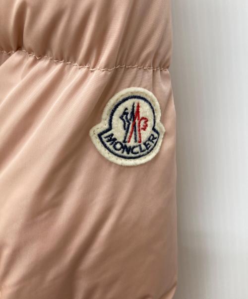 MONCLER（モンクレール）MONCLER (モンクレール) CAYOLLE ダウンジャケット ピンク サイズ:14の古着・服飾アイテム