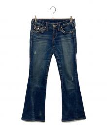 TRUE RELIGION（トゥルー レリジョン）の古着「デニムフレアパンツ/600317」｜インディゴ