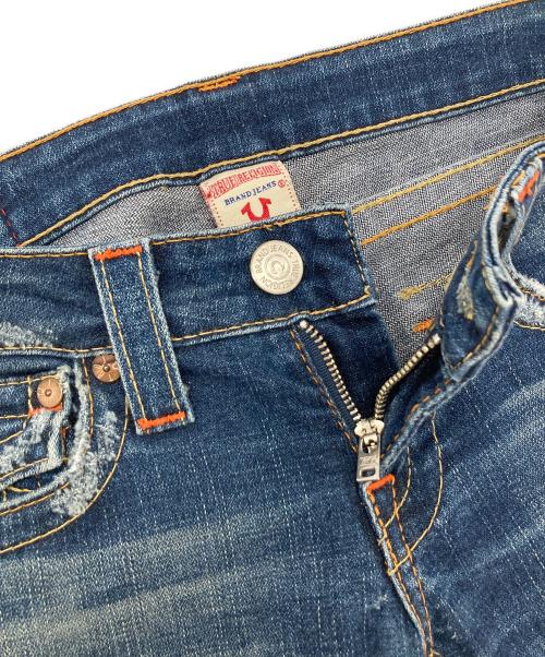 TRUE RELIGION（トゥルー レリジョン）TRUE RELIGION (トゥルー レリジョン) デニムフレアパンツ/600317 インディゴ サイズ:27の古着・服飾アイテム