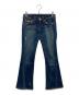 TRUE RELIGION（トゥルー レリジョン）の古着「デニムフレアパンツ/600317」｜インディゴ