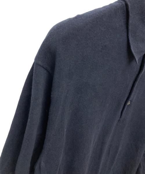 A.PRESSE（アプレッセ）A.PRESSE (アプレッセ) Cotton Knit S/S Polo Shirts ネイビー サイズ:1の古着・服飾アイテム