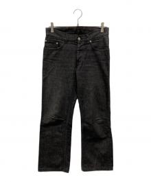 HELMUT LANG（ヘルムートラング）の古着「ブラックジーンズ」｜グレー
