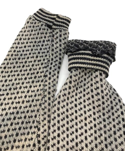 L.L.Bean（エルエルビーン）L.L.Bean (エルエルビーン) バーズアイニット グレー サイズ:x-largeの古着・服飾アイテム
