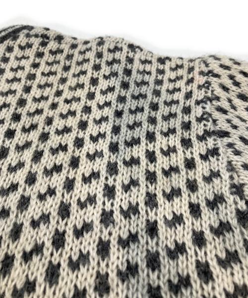 L.L.Bean（エルエルビーン）L.L.Bean (エルエルビーン) バーズアイニット グレー サイズ:x-largeの古着・服飾アイテム