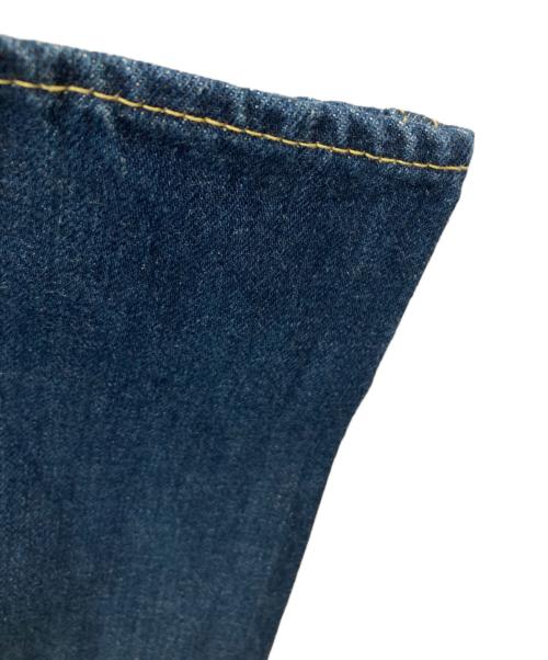 KAPITAL（キャピタル）KAPITAL (キャピタル) ダイヤステッチシンチバックデニムパンツ インディゴ サイズ:3の古着・服飾アイテム