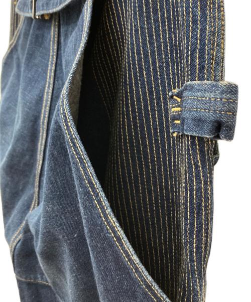 KAPITAL（キャピタル）KAPITAL (キャピタル) ダイヤステッチシンチバックデニムパンツ インディゴ サイズ:3の古着・服飾アイテム