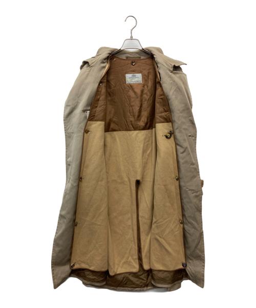 Aquascutum（アクアスキュータム）Aquascutum (アクアスキュータム) ウールギャバトレンチコート ブラウン サイズ:不明の古着・服飾アイテム