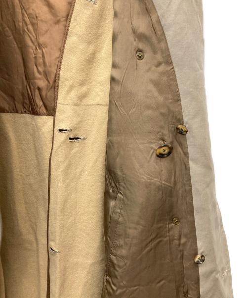 Aquascutum（アクアスキュータム）Aquascutum (アクアスキュータム) ウールギャバトレンチコート ブラウン サイズ:不明の古着・服飾アイテム