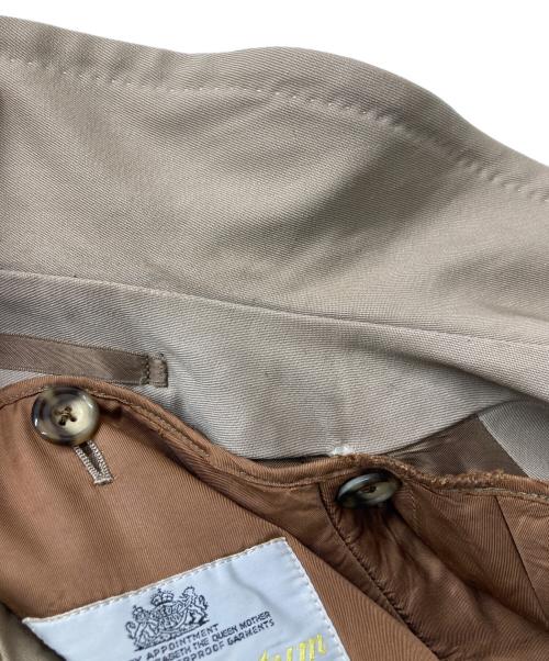 Aquascutum（アクアスキュータム）Aquascutum (アクアスキュータム) ウールギャバトレンチコート ブラウン サイズ:不明の古着・服飾アイテム