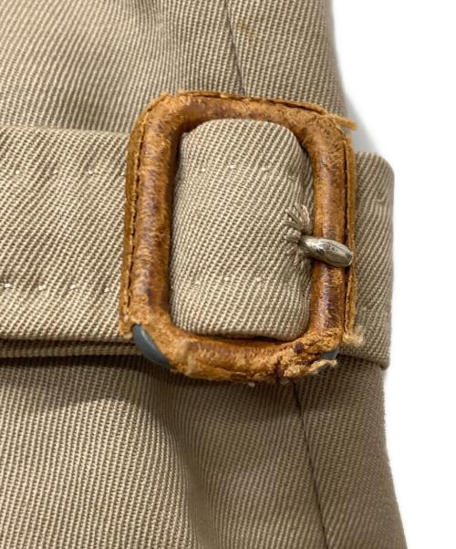 Aquascutum（アクアスキュータム）Aquascutum (アクアスキュータム) ウールギャバトレンチコート ブラウン サイズ:不明の古着・服飾アイテム