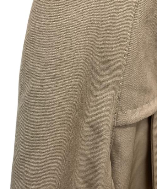 Aquascutum（アクアスキュータム）Aquascutum (アクアスキュータム) ウールギャバトレンチコート ブラウン サイズ:不明の古着・服飾アイテム