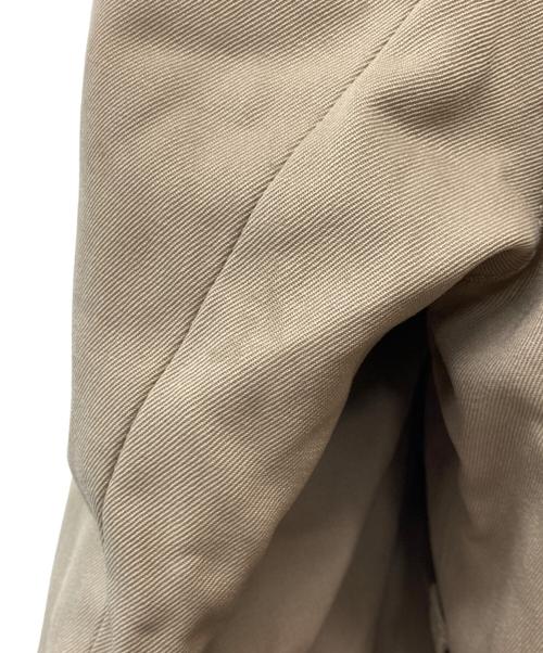 Aquascutum（アクアスキュータム）Aquascutum (アクアスキュータム) ウールギャバトレンチコート ブラウン サイズ:不明の古着・服飾アイテム