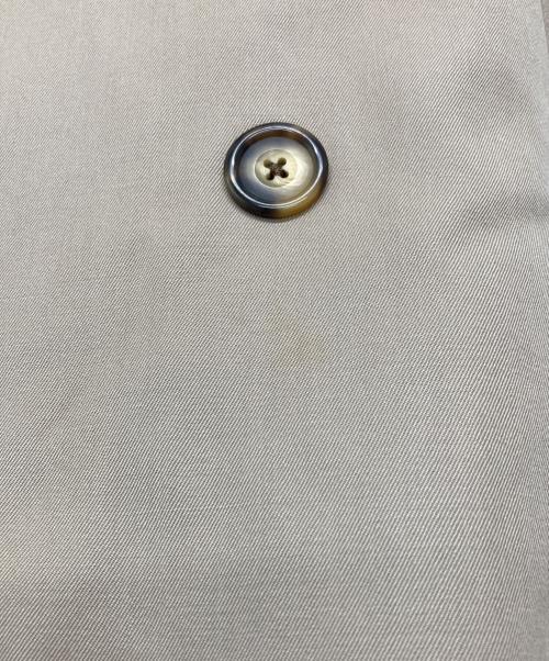 Aquascutum（アクアスキュータム）Aquascutum (アクアスキュータム) ウールギャバトレンチコート ブラウン サイズ:不明の古着・服飾アイテム