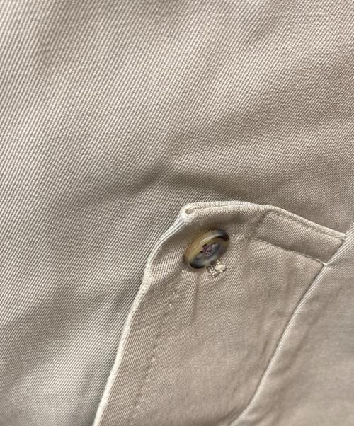 Aquascutum（アクアスキュータム）Aquascutum (アクアスキュータム) ウールギャバトレンチコート ブラウン サイズ:不明の古着・服飾アイテム