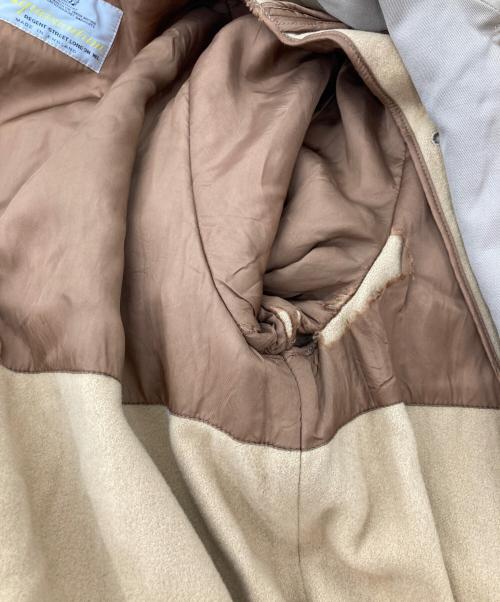 Aquascutum（アクアスキュータム）Aquascutum (アクアスキュータム) ウールギャバトレンチコート ブラウン サイズ:不明の古着・服飾アイテム