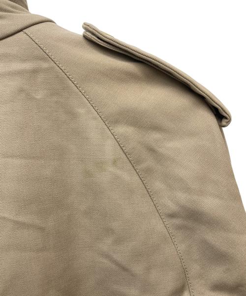 Aquascutum（アクアスキュータム）Aquascutum (アクアスキュータム) ウールギャバトレンチコート ブラウン サイズ:不明の古着・服飾アイテム