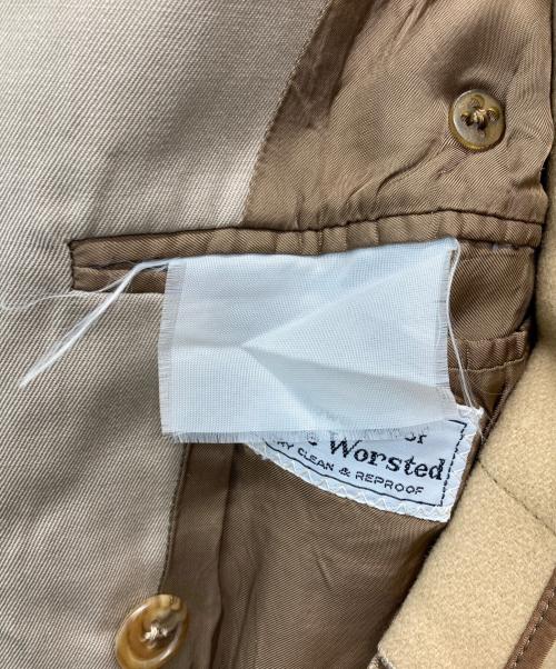 Aquascutum（アクアスキュータム）Aquascutum (アクアスキュータム) ウールギャバトレンチコート ブラウン サイズ:不明の古着・服飾アイテム