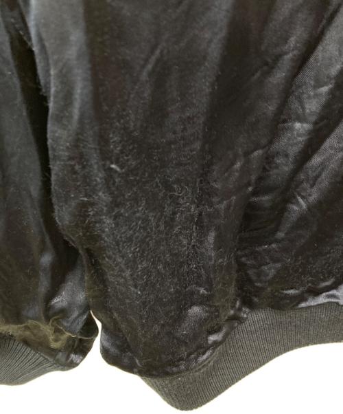 STUDIO D'ARTISAN（ステュディオダルチザン）STUDIO D'ARTISAN (ステュディオダルチザン) 百豚レーヨンリバーシブルスカジャン/4492 ブラウン×ネイビー サイズ:40の古着・服飾アイテム