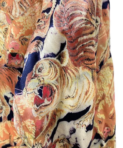 STUDIO D'ARTISAN（ステュディオダルチザン）STUDIO D'ARTISAN (ステュディオダルチザン) 百豚レーヨンリバーシブルスカジャン/4492 ブラウン×ネイビー サイズ:40の古着・服飾アイテム
