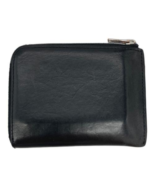 UNDERCOVER（アンダーカバー）UNDERCOVER (アンダーカバー) フロントスタッズオイルレザーコンパクトウォレット/UC2B9C01 ブラックの古着・服飾アイテム