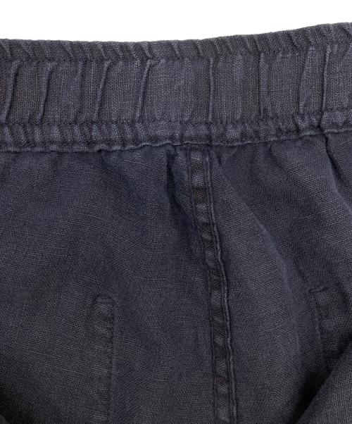 anachronorm（アナクロノーム）anachronorm (アナクロノーム) FADED SULFUR DYED LINEN WIDE EASY PANTS ネイビー サイズ:02の古着・服飾アイテム
