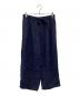 anachronorm（アナクロノーム）の古着「FADED SULFUR DYED LINEN WIDE EASY PANTS」｜ネイビー