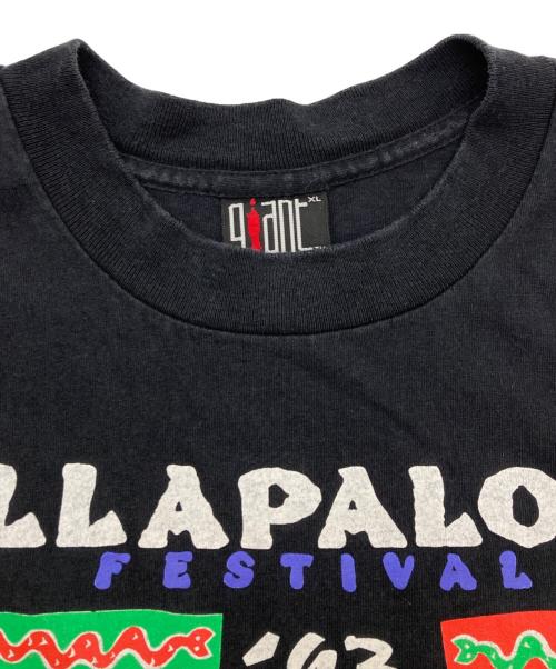 giant（ジャイアント）giant (ジャイアント) LOLLAPALOOZAヴィンテージバンドTシャツ ブラック サイズ:ＸＬの古着・服飾アイテム