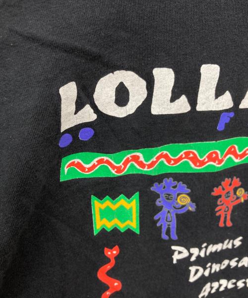 giant（ジャイアント）giant (ジャイアント) LOLLAPALOOZAヴィンテージバンドTシャツ ブラック サイズ:ＸＬの古着・服飾アイテム