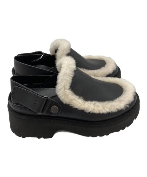 UGG（アグ）UGG (アグ) ESMEE LEATHER CLOG/1171507 ブラック サイズ:24cmの古着・服飾アイテム