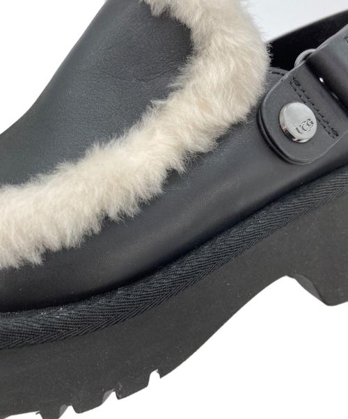 UGG（アグ）UGG (アグ) ESMEE LEATHER CLOG/1171507 ブラック サイズ:24cmの古着・服飾アイテム