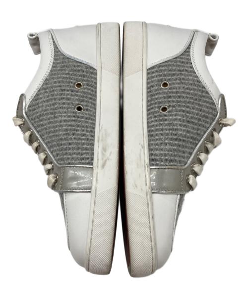 Christian Louboutin（クリスチャン・ルブタン）Christian Louboutin (クリスチャン・ルブタン) rantulow スニーカー ホワイト・グレー サイズ:42の古着・服飾アイテム
