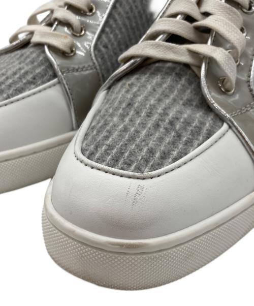 Christian Louboutin（クリスチャン・ルブタン）Christian Louboutin (クリスチャン・ルブタン) rantulow スニーカー ホワイト・グレー サイズ:42の古着・服飾アイテム