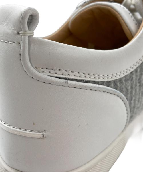Christian Louboutin（クリスチャン・ルブタン）Christian Louboutin (クリスチャン・ルブタン) rantulow スニーカー ホワイト・グレー サイズ:42の古着・服飾アイテム