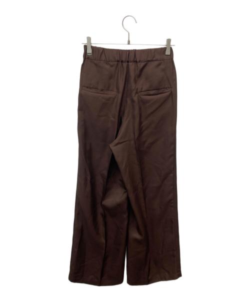 MUSE de Deuxieme Classe（ミューズ ドゥーズィエム クラス）MUSE de Deuxieme Classe (ミューズ ドゥーズィエム クラス) Silk Looker パンツ　25030520706010 ブラウン サイズ:34の古着・服飾アイテム