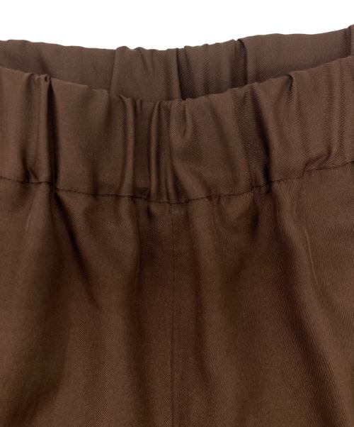 MUSE de Deuxieme Classe（ミューズ ドゥーズィエム クラス）MUSE de Deuxieme Classe (ミューズ ドゥーズィエム クラス) Silk Looker パンツ　25030520706010 ブラウン サイズ:34の古着・服飾アイテム
