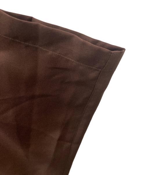 MUSE de Deuxieme Classe（ミューズ ドゥーズィエム クラス）MUSE de Deuxieme Classe (ミューズ ドゥーズィエム クラス) Silk Looker パンツ　25030520706010 ブラウン サイズ:34の古着・服飾アイテム