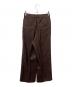MUSE de Deuxieme Classe (ミューズ ドゥーズィエム クラス) Silk Looker パンツ　25030520706010 ブラウン サイズ:34：15000円