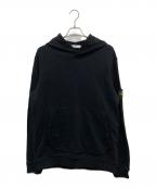 STONE ISLANDストーンアイランド）の古着「COTTON HOODIE/791561720」｜ブラック