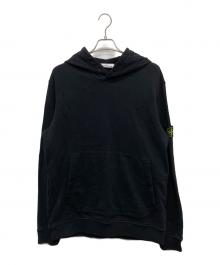 STONE ISLAND（ストーンアイランド）の古着「COTTON HOODIE/791561720」｜ブラック