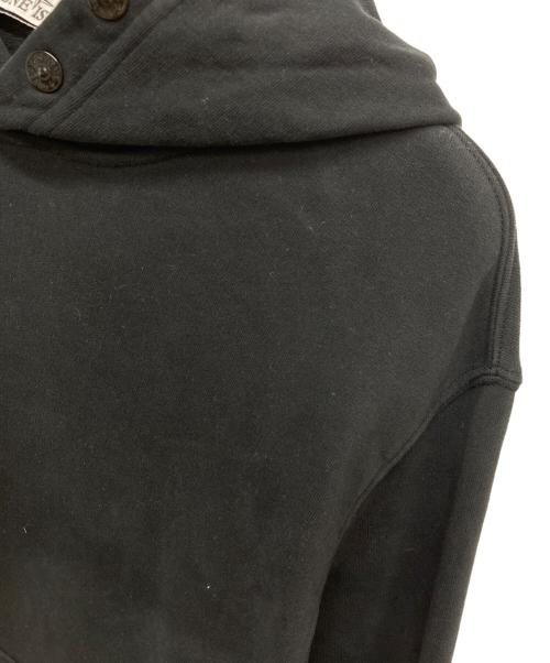STONE ISLAND（ストーンアイランド）STONE ISLAND (ストーンアイランド) COTTON HOODIE/791561720 ブラック サイズ:ＸＸＬの古着・服飾アイテム