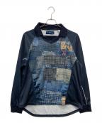 Paris Saint-Germain×Poggyパリサンジェルマン×ポギー）の古着「DEAR PSG PRINTED KEEPER SHIRT/25070340100010」｜ネイビー