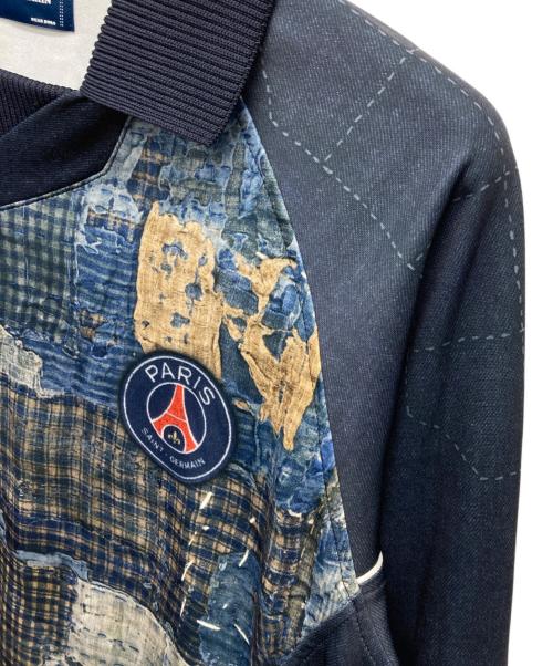Paris Saint-Germain（パリサンジェルマン）Paris Saint-Germain (パリサンジェルマン) Poggy (ポギー) DEAR PSG PRINTED KEEPER SHIRT/25070340100010 ネイビー サイズ:Ｍの古着・服飾アイテム