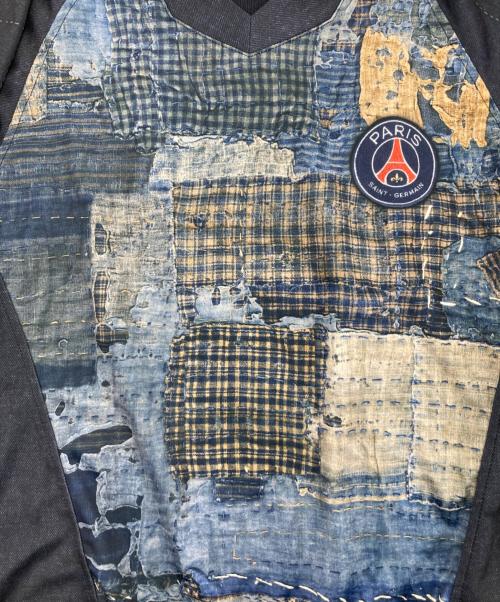 Paris Saint-Germain（パリサンジェルマン）Paris Saint-Germain (パリサンジェルマン) Poggy (ポギー) DEAR PSG PRINTED KEEPER SHIRT/25070340100010 ネイビー サイズ:Ｍの古着・服飾アイテム