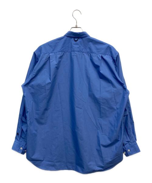 DAIWA PIER39（ダイワ ピア39）DAIWA PIER39 (ダイワ ピア39) TECH REGULAR COLLAR SHIRT L/S SOLID/BE-82024 ブルー サイズ:Ｍの古着・服飾アイテム