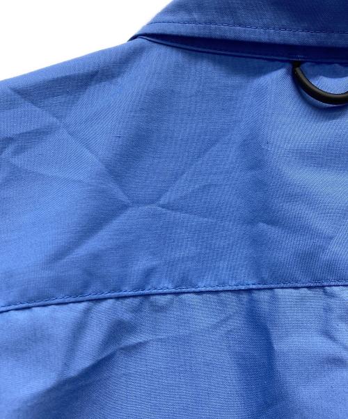 DAIWA PIER39（ダイワ ピア39）DAIWA PIER39 (ダイワ ピア39) TECH REGULAR COLLAR SHIRT L/S SOLID/BE-82024 ブルー サイズ:Ｍの古着・服飾アイテム