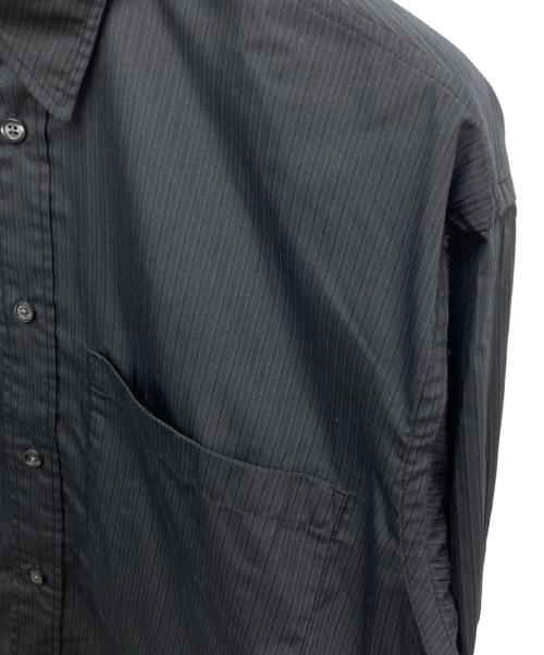 DAIWA PIER39（ダイワ ピア39）DAIWA PIER39 (ダイワ ピア39) TECH REGULAR STRIPE SHIRT L/S/BE-81025 グレー サイズ:Ｍの古着・服飾アイテム