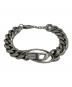 DIESEL（ディーゼル）の古着「Dロゴブレスレット」｜シルバー