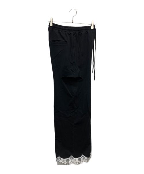 JOSE MOON（ジョゼムーン）JOSE MOON (ジョゼムーン) SLIT SWEAT PANTS 2/1726320559-0 ブラック サイズ:36の古着・服飾アイテム