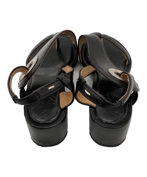 MARTIN MARGIELA（マルタン・マルジェラ）MARTIN MARGIELA (マルタン・マルジェラ) レザーサンダル ブラック サイズ:36の古着・服飾アイテム